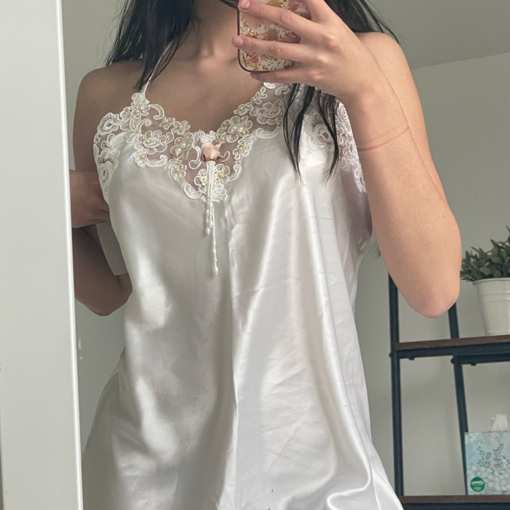 California Dynasty Night Dress Vintage Slip